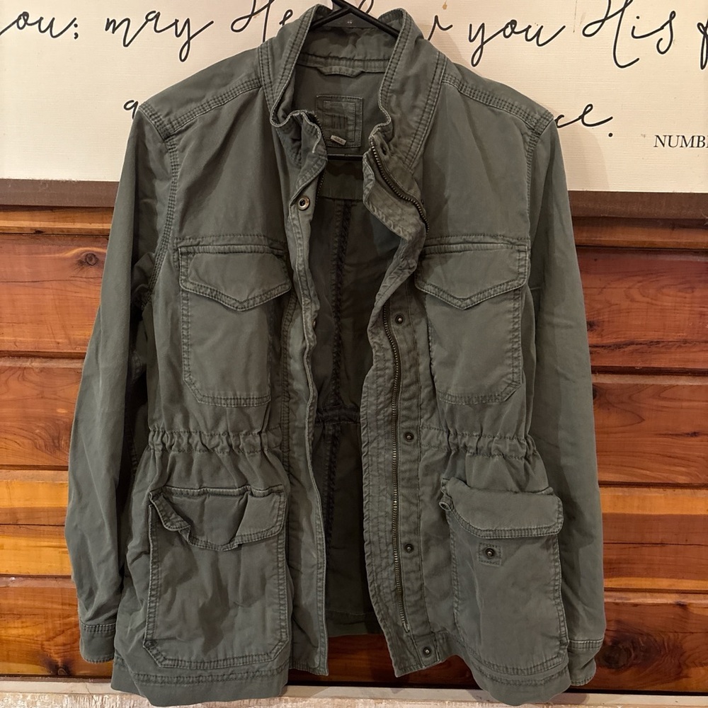 GAP Women's Army Green Field Jacket